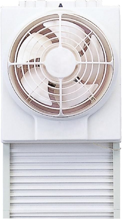 Amazon.co.jp: 窓用換気扇20cm 排気 ‎電源コード式 : DIY・工具・ガーデン